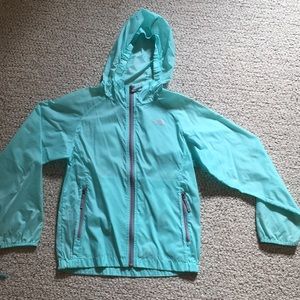 North face girls windbreaker/rain jacket
